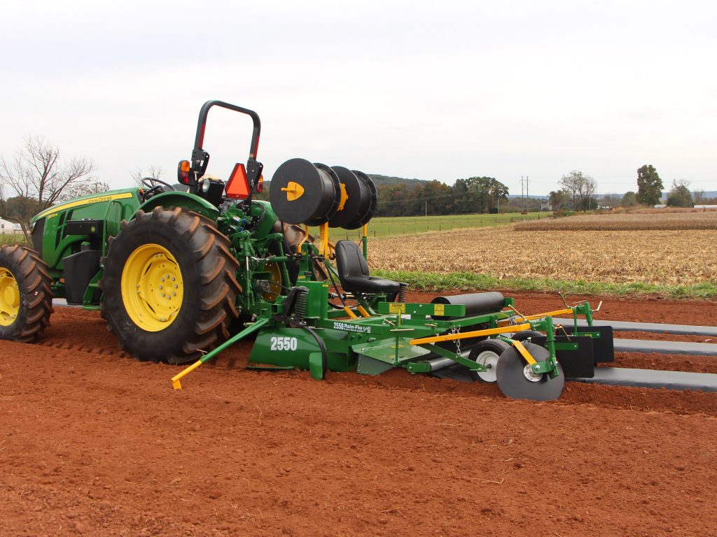 Rain-flo | Hemp Bed Layer | CBD Hemp Plastic Mulch layer | Hemp Cultivating