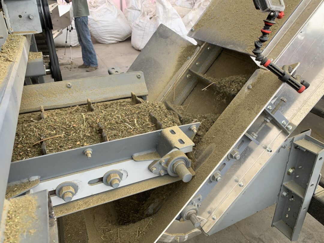 BOSS Hemp Separator | CBD Hemp Thresher | Large scale cannabis processor | Bish Hemp Separator System