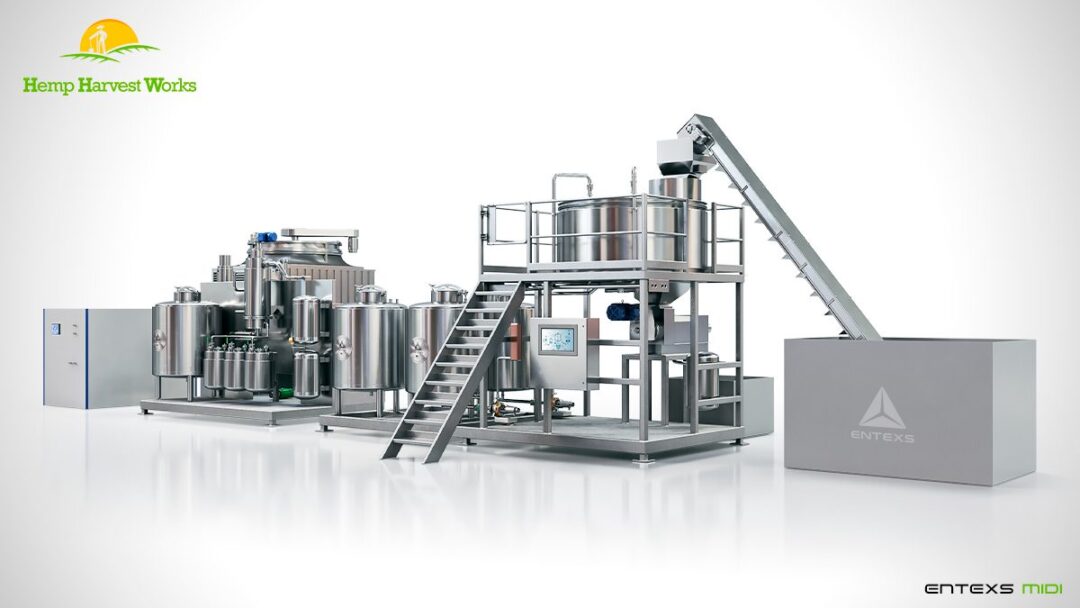 Entexs Midi Ethanol Hemp Extraction System | Best CBD Hemp Extraction | CBG Alcohol Extraction Machine