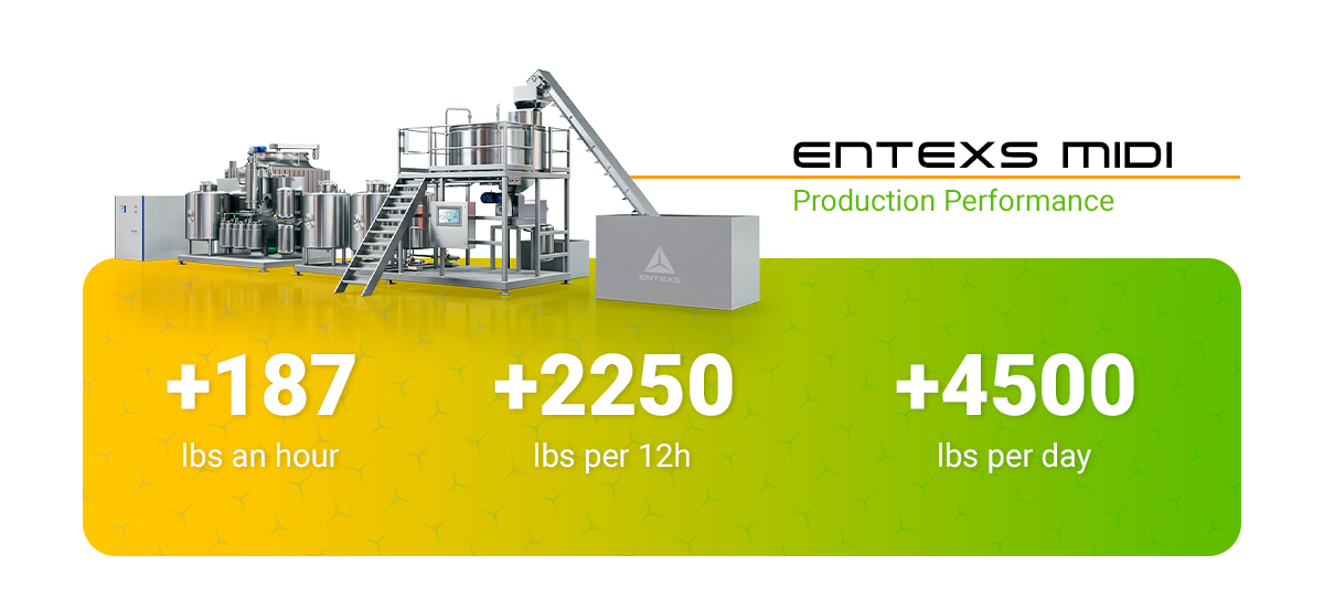 Entexs Midi Ethanol Hemp Extraction System | Best CBD Hemp Extraction | CBG Alcohol Extraction Machine