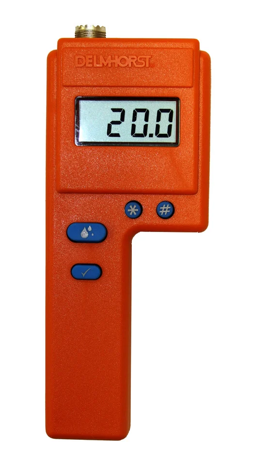Delmhorst Hemp Moisture Meter | Hemp Water Analyzer | Cannabis Humidity Detector