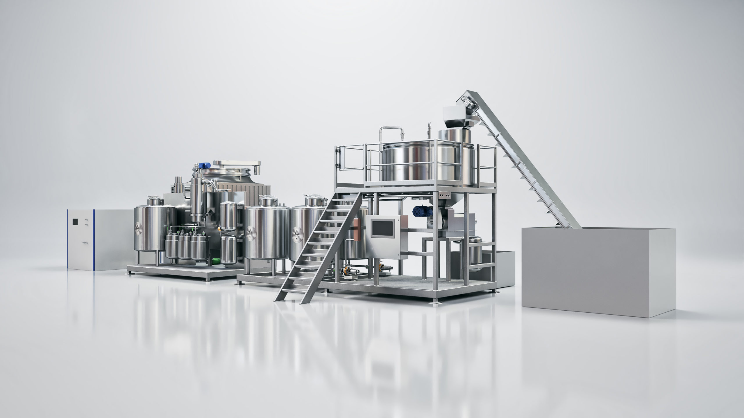 Entexs Midi Ethanol Hemp Extraction System | Best CBD Hemp Extraction | CBG Alcohol Extraction Machine