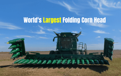 Nebraska company designs 27-row folding corn header